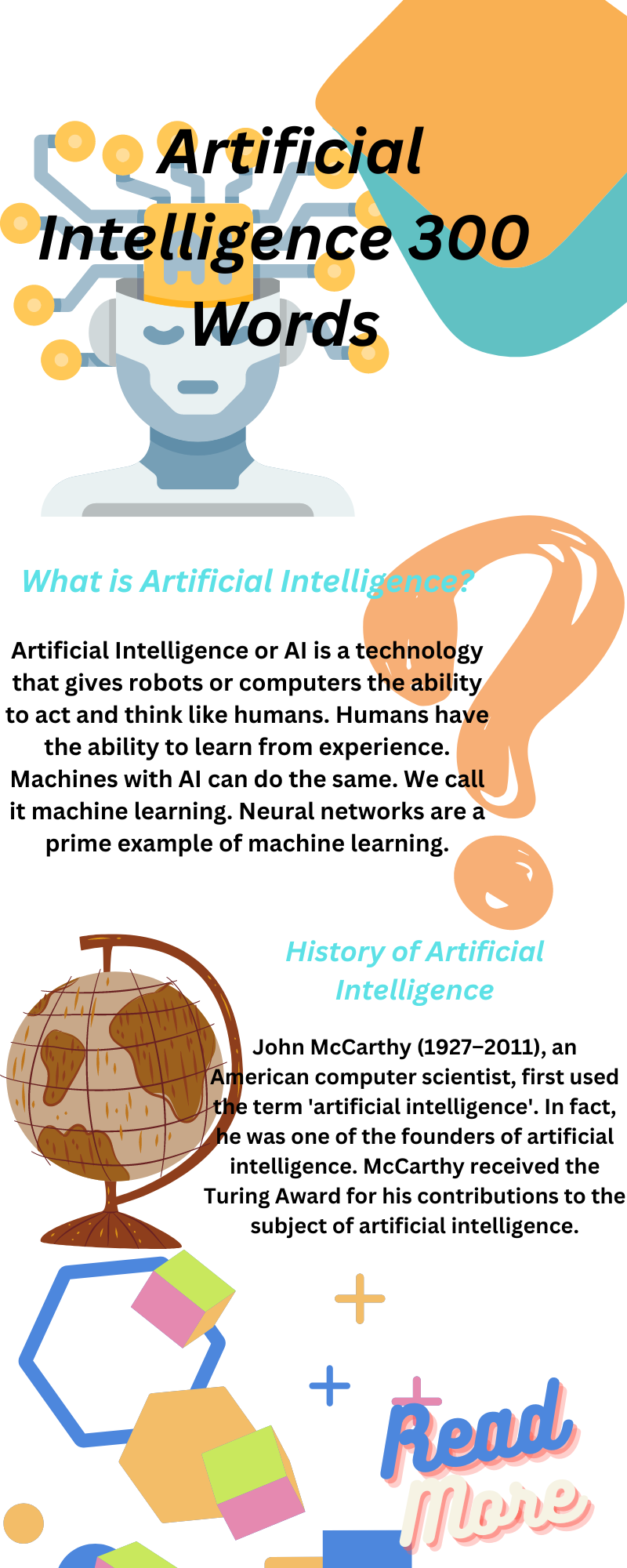 artificial intelligence essay 300 words in english